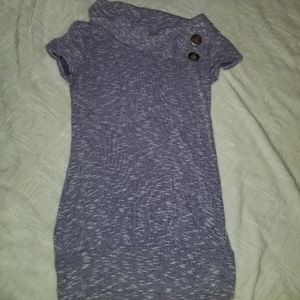 Small Fitted Purple Top